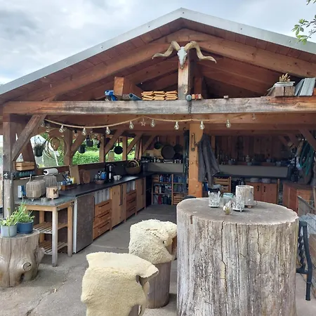 Campeggio Schaeferwagen Gartenblick Nr 4 Radebeul