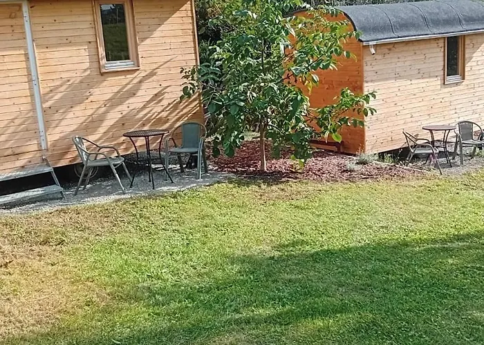 Kemping Schaeferwagen Gartenblick Nr 4