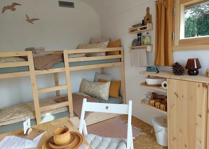 Schaeferwagen Auenblick Nr 5 キャンプ場 *